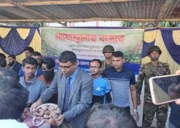 পঞ্চগড়ে ন্যায্য মূল্যের সবজি বাজারের উদ্বোধন