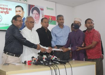 বিএনপির পক্ষ থেকে ক্যান্সার আক্রান্তদের চিকিৎসা সহায়তা প্রদান কর্মসূচি