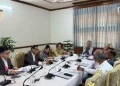 পানি শোধনাগার নির্মাণ ও মেঘনা নদী রক্ষায় সংশ্লিষ্টদের সাথে প্রধান উপদেষ্টার বৈঠক