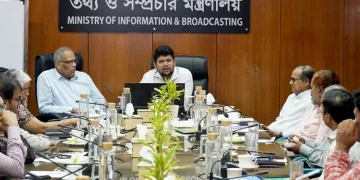 তথ্য ও সম্প্রচার উপদেষ্টা মো. মাহফুজ আলম