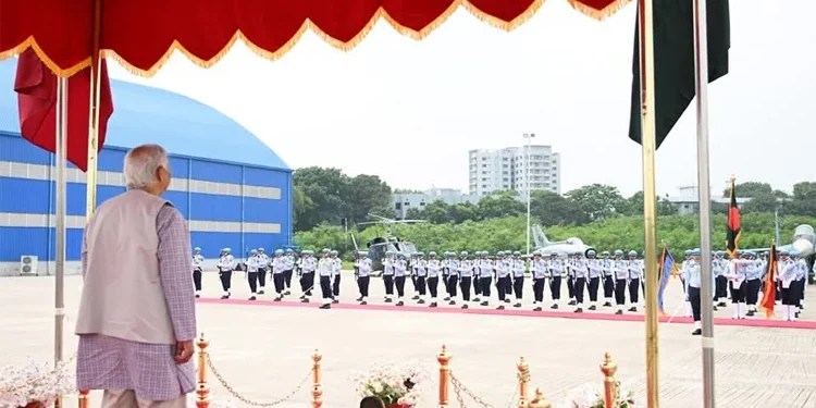 বিমান বাহিনীর অনুশীলন পর্যবেক্ষণ প্রধান উপদেষ্টার